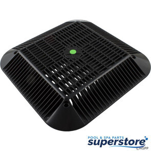 AquaStar Pool Products | 16"x16" Retro to 12"x12" Anti-Entrap.Suct.Outlet Cover, Blac | R1216102
