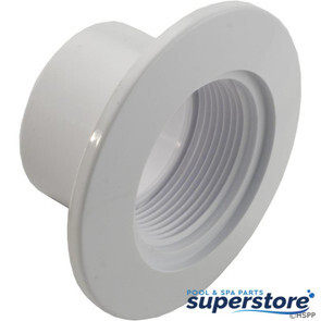 Custom Molded Products | Insider Wall Fitting, 2"x1-1/2"fip, white | 25524-200-000