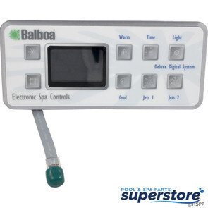 Balboa Water Group | Topside, BWG Deluxe Digital, P1,P2,Lt | 51226