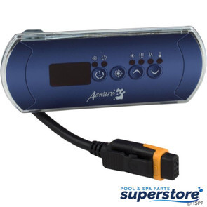 Gecko Alliance | Topside, Gecko In.k200, 4 Button, 1 Pump, LED, w/o Overlay | 0607-008004