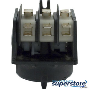 Air Switch, Herga, Four Function, Center Spout, White Cam | 59-345-3120 | 6806-006 | 6806-005