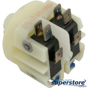 Pres Air Trol | Air Switch, Presair, DPDT, mom, thd ctr Spout | ATM-211A