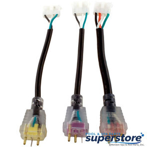 Hydro-Quip | Adapter Cord Kit, P1/2-spd, Blwr, Oz (3 cords) | CORDKIT