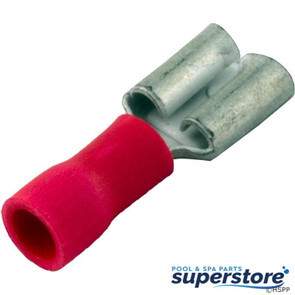 Generic | Disconnect, Female, 22-18AWG, .250 Tab, Red, qty 25 | 60-555-1763 | DV18-250B-M | 2270