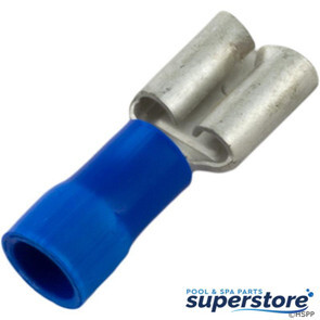 Generic | Disconnect, Female, 16-14AWG, .250 Tab, Blue, qty 25 | 60-555-1766 | DV14-250B-M | 1670-25
