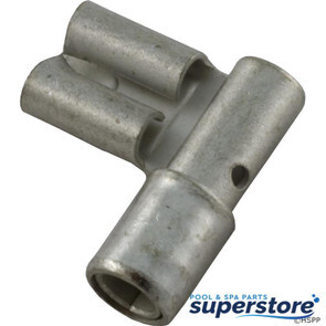 Generic | Disc., Right Angle Female, 12-10AWG, .250 Tab, Slip, qty 25 | 60-555-1786 | DR10-250-D