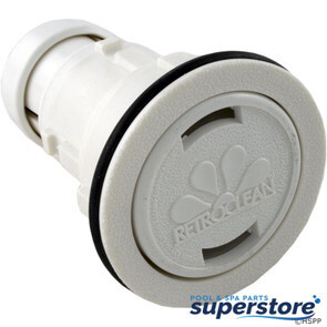 Zodiac/Polaris | Cleaning Head, Zodiac Polaris QuickClean, w/Mini Nozzle, Wht | 4-9-1045