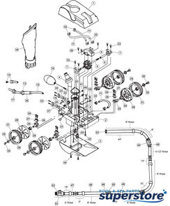 Pressure Gauge, Pentair Letro LL105PM/LX2000 | JVPG | Discontinued