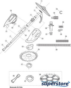 Zodiac Pool Systems | Cassette Assy, Zodiac Baracuda G3