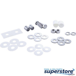 Inter-Fab Inc. | Spring Assy,Inter-Fab Techni-Spring, 8ft, w/Hardware,White | TSS-8 | 69-209-028