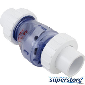 Magic Plastics | Check Valve, Magic Plastics Smart Check, 1"Union, Clear | 0823-10C | 1700-10 | 1700C10 | 1720-10 | 1720C10