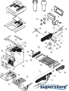 Zodiac/Jandy/Laars | Return Header, Zodiac Jandy Laars EPC/ESC/EPG/ESG/Lite | R0058300