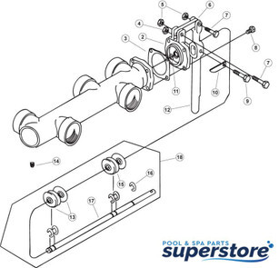 Custom Molded Products | Push/Pull Piston Assy, Stainless Steel, Generic  |  25831-122-100