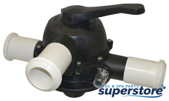 39258405R Jacuzzi Multiport Valve 15VK-24 1-1/2" 6 Pos w/ Unions