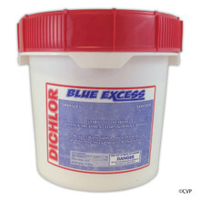 BLUE EXCESS PROFESSIONAL POOL CHLORINE | DICHLOR GRANULAR SHOCK | BLUE EXCESS 25# | BE34025