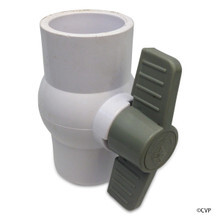 SUPER PRO | BALL VALVE 2" SxS PVC | SUPER PRO SILVER | 25800-200-000