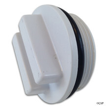 SUPER PRO | 1.5" PLUG W/ Oring WHITE | 25543-000-000