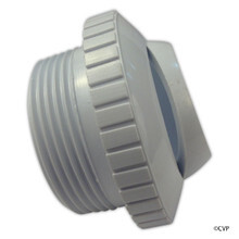 SUPER PRO | HYDROSTREAM SLOTTED WHITE, WALL RETURN EYE BALL FITTING | 25552-000-000