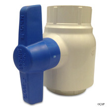 PVC SPEARS BALL VALVES | 2" MOLDED PVC BALL VALVE | (BLUE HANDLE) UTILITY | 2 INCH  | 2622-020