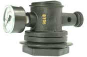 PENTAIR | MANUAL BLEEDER W/GAUGE 2-3/8" | Air Relief Assembly Nautilus Pool and Spa D.E. Filter | 261003