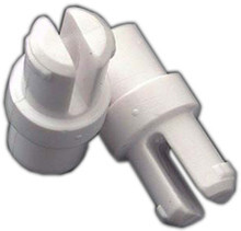 Pentair | Legend 3-Wheel | Kreepy Krauly Legend | Legend 4-Wheel | Kreepy Krauly Legend II | Kreepy Krauly Platinum | Snap Fit Vac Tube Posts - White | EU147
