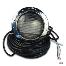 JANDY | LIGHT POOL LED 120V SS 50' CORD WATERCOLORS | CPHVLEDS50 WaterColors 120 Volt LED Pool Spa Light with Stainless Steel Face Ring, 50 Foot Cord | CPHVLEDS50
