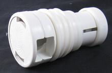 CARETAKER | THREADED CLEANING HEAD ONLY WHITE | IN FLOOR POP UP | 3-9-515