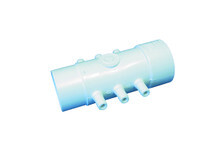 Waterway | MANIFOLD | 6-PORT FLO-THRU 2" SLIP X 2" SPIGOT X 3/4" RIBBED BARB | 425-5060