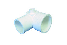 Waterway | PVC FITTING | 90 ELL 1-1/2" SLIP X 1-1/2" SPIGOT X 1" SLIP - SIDE OUTLET | 411-4050
