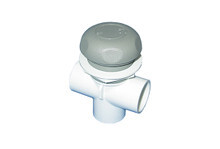 Waterway | ON/OFF VALVE | 1" DUAL PORT 3-WAY VERTICAL GRAY | 600-4377