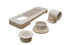 Balboa Water Group | SKIMMER | WALL 90 NUT WHITE | 10-6509
