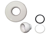 Balboa 10-3955WHT Slimline Spa Jet Escutcheon Kit White