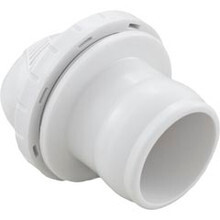 Infusion Pool Products | Inlet Fitting, Venturi, Self-Aligning Slip, White | VRFSASWH
