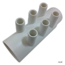 Gentekk Industries | Manifold 2"s x 2"spg x (6) 3/4"barbs | WM2XSP-6