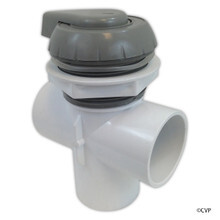 Waterway Plastics | 2" Notched Top Access Div Valve, Gray | 600-3067