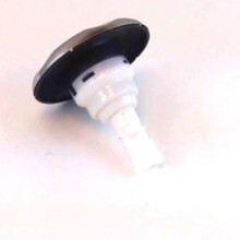 Custom Molded Products | Jet Int,Rotational,4-3/8" Typhoon,Scallop, SS/Graphite Gray | 23442-122-000