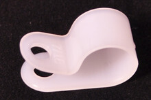 AQUA PRODUCTS | P-CLIP (7/16", Plastic) - For securing the foam-insulated part of a 2-wire cable to the Handle Assy. | 3288-157