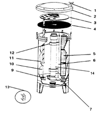 HARMSCO  | STANDPIPE FOR BF168 | 629