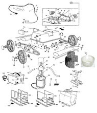 AQUA PRODUCTS | BODY ASSY. (White, with Holes, Lock Tabs, no Valve Housing) - AquaJet | S2003YBC