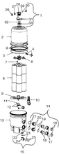 WATERWAY | 811/4 Sq. Ft. Cartridge, 325 Sq. Ft. Cartridge Filter | 817-0081