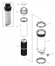 WATERWAY | 75 SQ. FT. INNER PIPE & BASKET ASSY | 550-5875-1