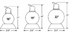 WATERWAY | COMPLETE SAND FILTER, TOPMOUNT, CLEARWATER, 16", 35 GPM, 1-1/2" VALVE | FS016