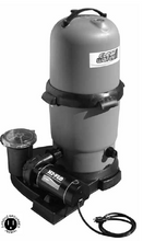 WATERWAY | COMPLETE PUMP & CARTRIDGE FILTER, 150 SQ FT CLEARWATER II, 1-1/2 HP HI-FLO, 115V, 2-SPEED, 6' NEMA CORD | 522-5167-6S