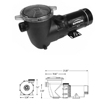 WATERWAY | SINGLE SPEED PUMPS - 3 FT. TWIST-LOCK CORD | PSP1150-3