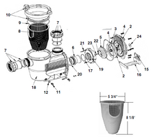 WATERCO | IImpeller 3 HP | 634015315