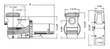 Jacuzzi®| SINGLE SPEED PUMPS - THREE PHASE | 94022710