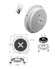 AQUASTAR | 8" RETROFIT HOCKEY PUCK, LIGHT GRAY | R8HP103