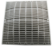 WATERWAY | 12" x 12" SQUARE GRATE, WHITE | 3783-350
