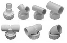 WATERWAY | 1-1/2" BUTTRESS x 1" SLIP TEE | 400-4200