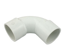 Waterway Plastics | 90 Elbow, Sweep, 1-1/2"s x 1-1/2"s PVC | 411-9110 | 806105083869